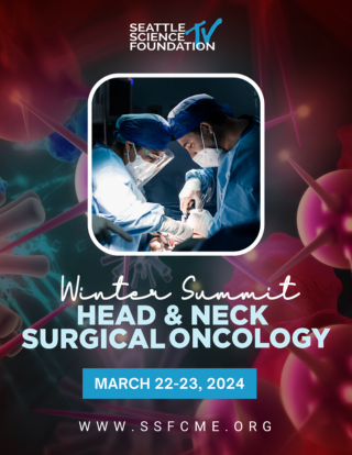 1st Annual Head & Neck Surgical Oncology Winter Summit 2024 Banner